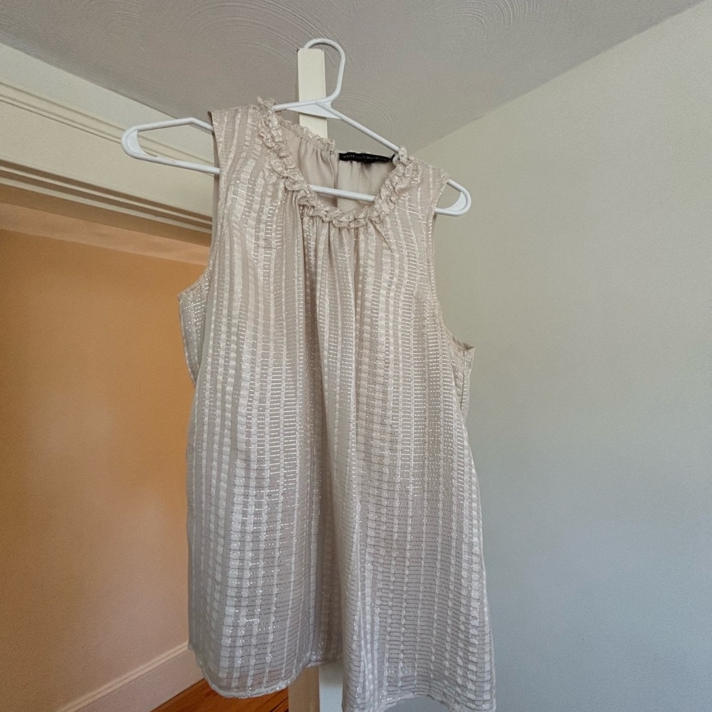 Sparkly Blouse With Silver Threads. - image 1